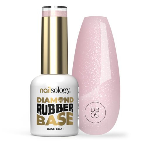 Baza Nailsology DIAMOND RUBBER BASE DB05 MissCandy, do paznokci, do lakierów hybrydowych, 8ml