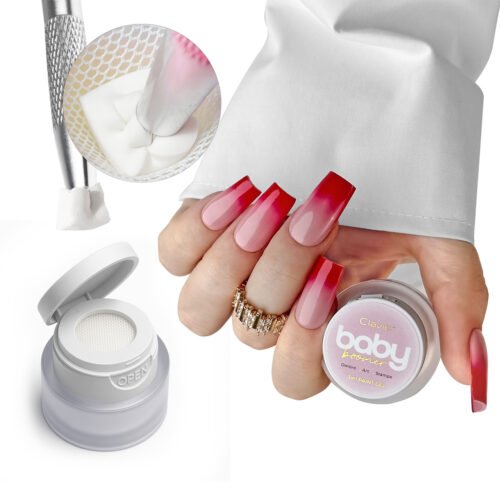 Baby Boomer paint gel 3w1 Clavier, Ombre, Art, Stamps, R02 ” Strawberry”, 3g.