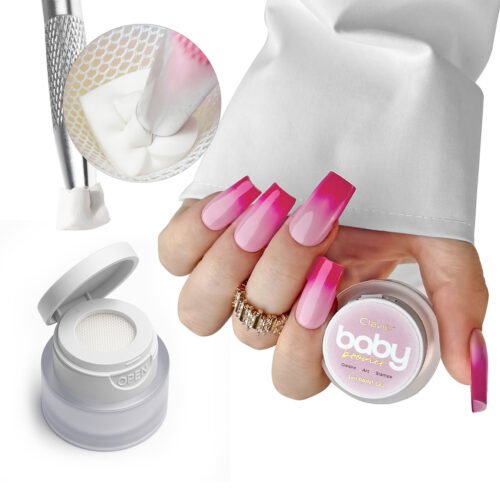 Baby Boomer żel 3w1 Clavier, Ombre, Art, Stamps, R03″ Raspberry”, 3g.