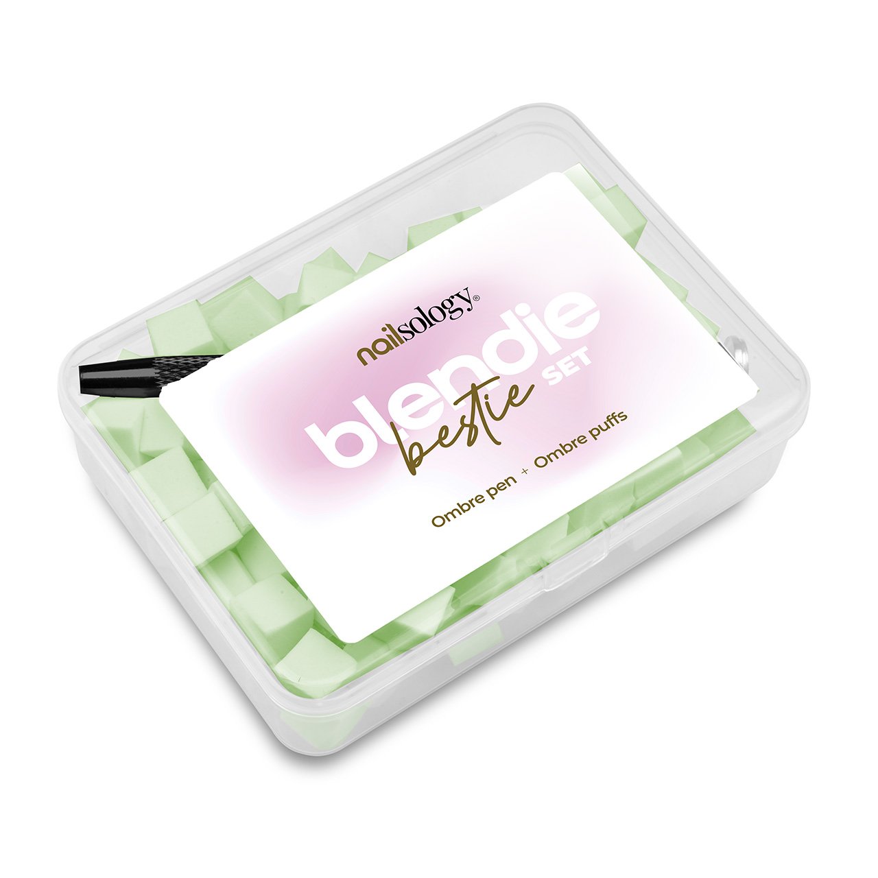 Zestaw do Ombre, Nailsology Blendie Bestie Set, 100szt., green