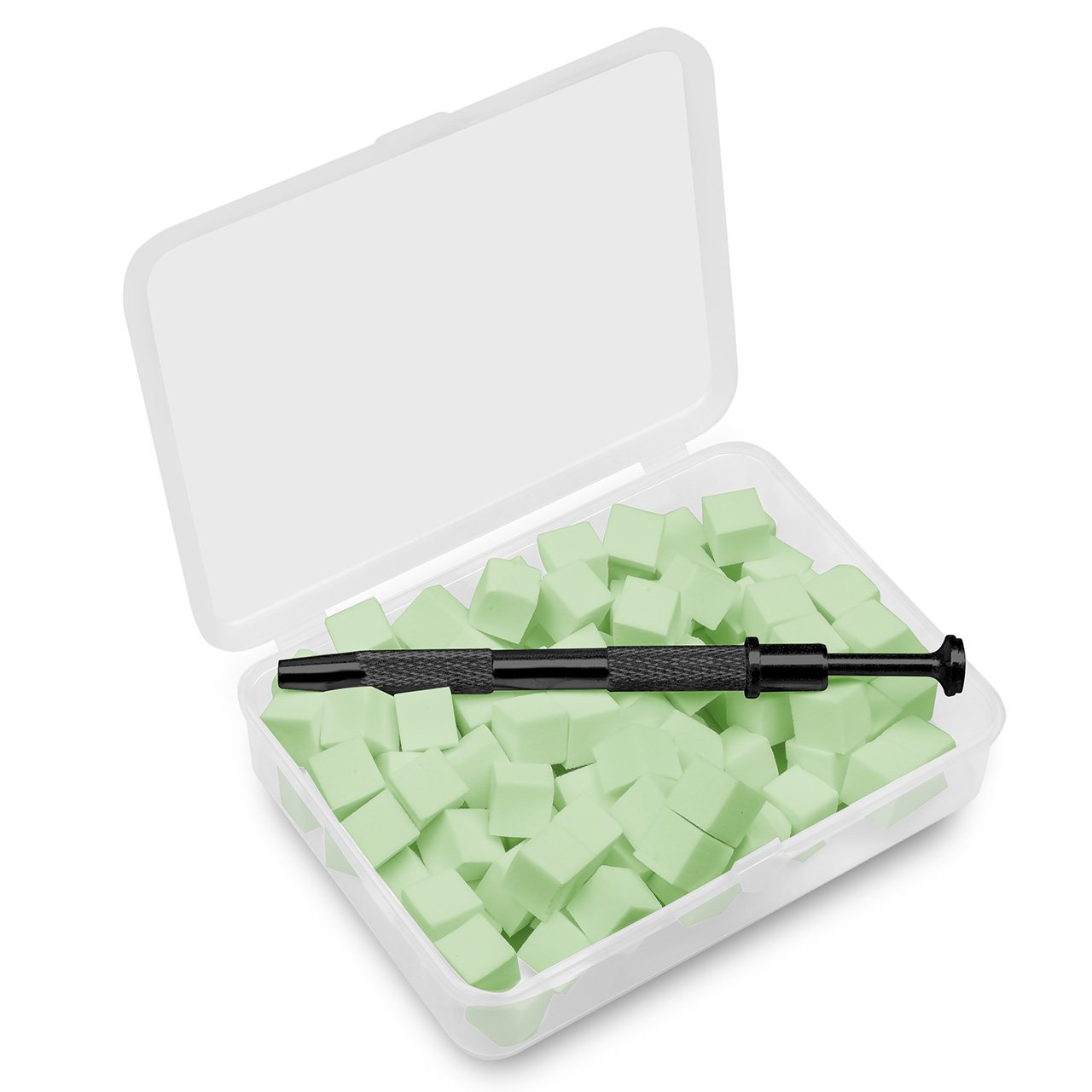 Zestaw do Ombre, Nailsology Blendie Bestie Set, 100szt., green - obrazek 2