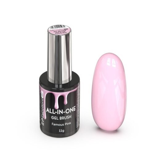 Excellent PRO ALL-IN-ONE Gel Brush Famous Pink 11g